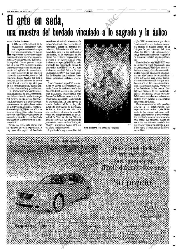 ABC MADRID 17-12-2001 página 127