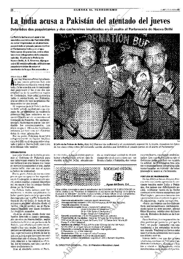 ABC MADRID 17-12-2001 página 26