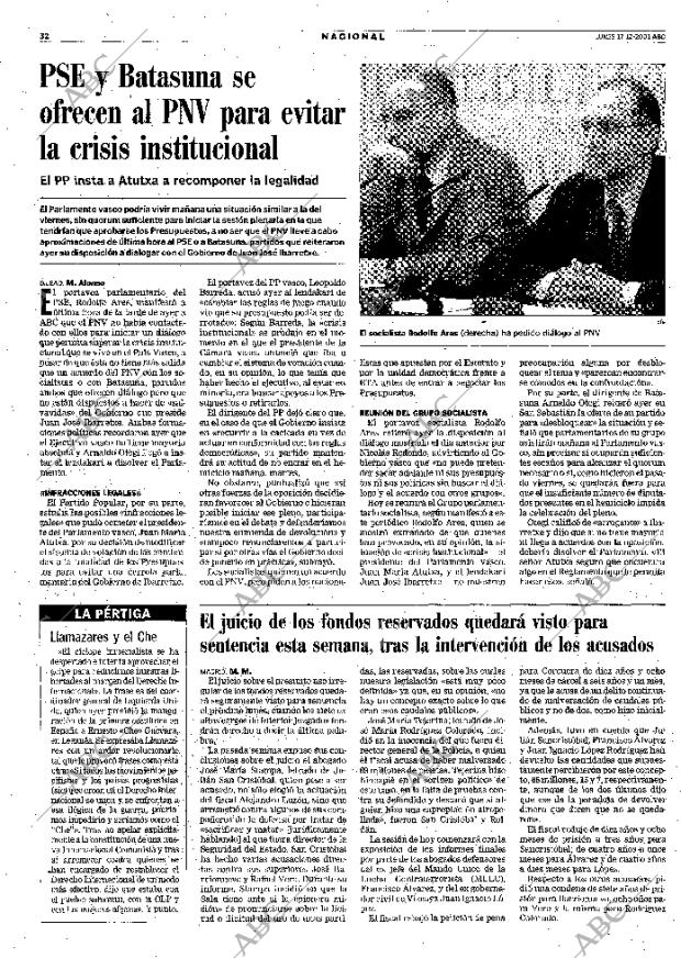 ABC MADRID 17-12-2001 página 32