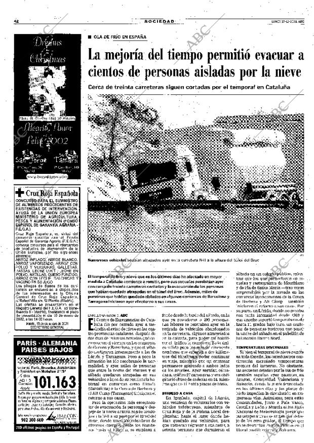 ABC MADRID 17-12-2001 página 42