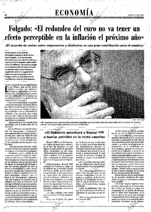 ABC MADRID 17-12-2001 página 48