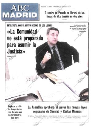 ABC MADRID 17-12-2001 página 89