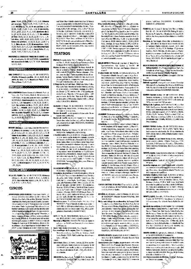 ABC MADRID 18-12-2001 página 108