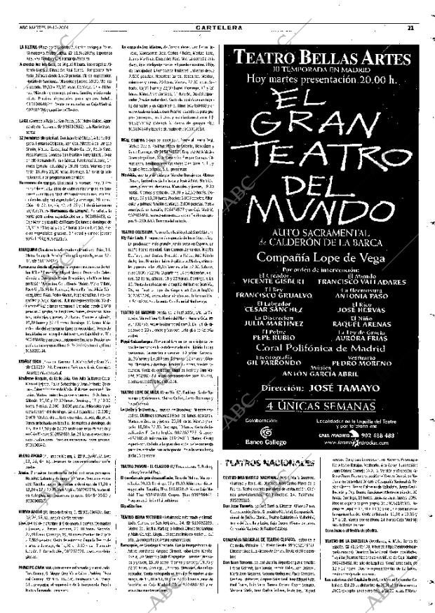 ABC MADRID 18-12-2001 página 109