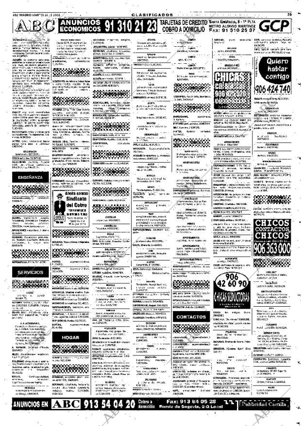 ABC MADRID 18-12-2001 página 117