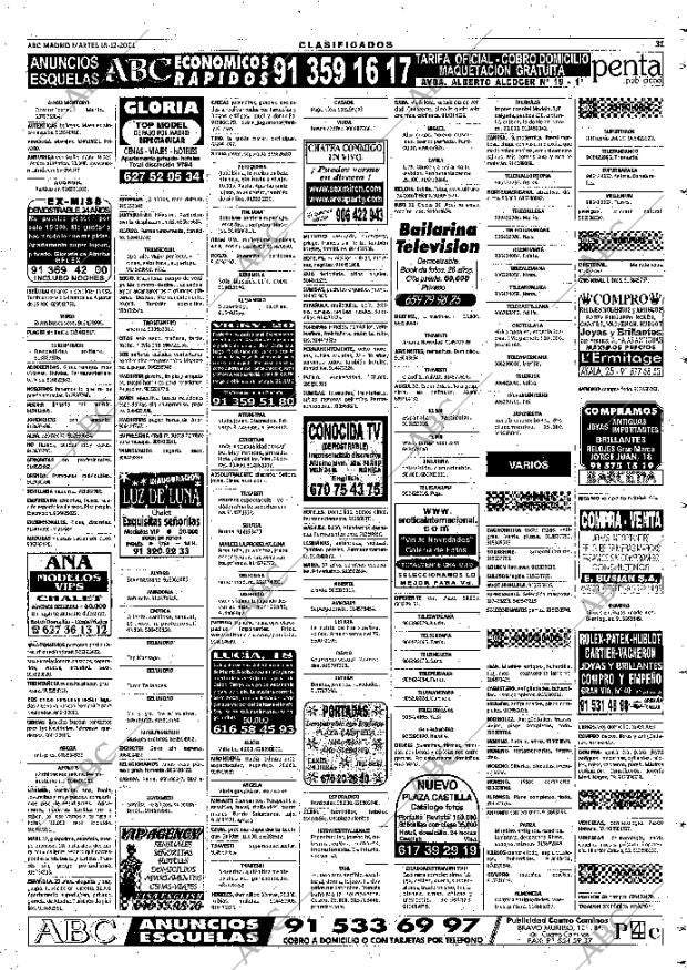 ABC MADRID 18-12-2001 página 119