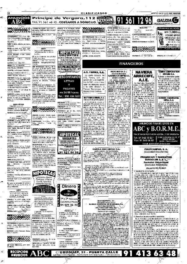 ABC MADRID 18-12-2001 página 120
