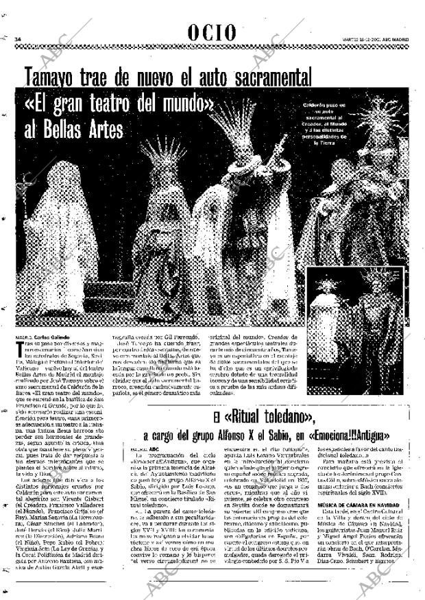 ABC MADRID 18-12-2001 página 122