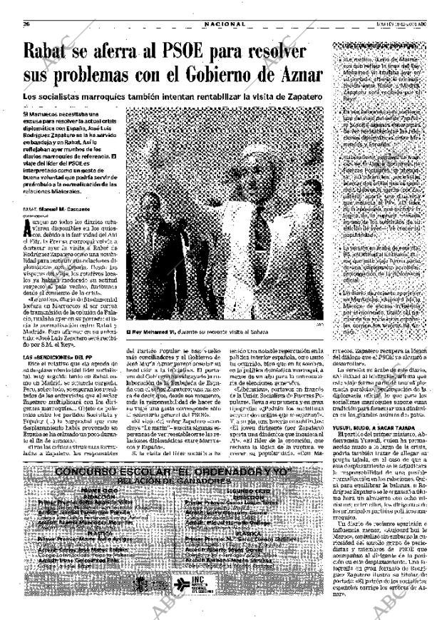 ABC MADRID 18-12-2001 página 26