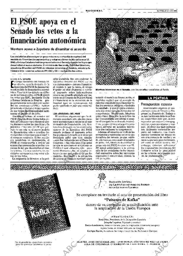 ABC MADRID 18-12-2001 página 34