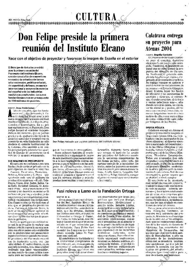 ABC MADRID 18-12-2001 página 49