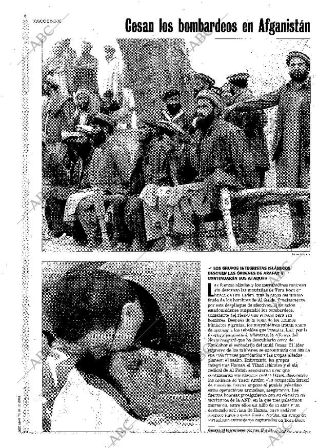 ABC MADRID 18-12-2001 página 6