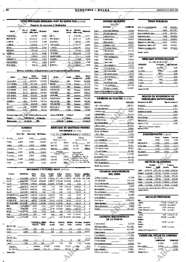ABC MADRID 18-12-2001 página 64