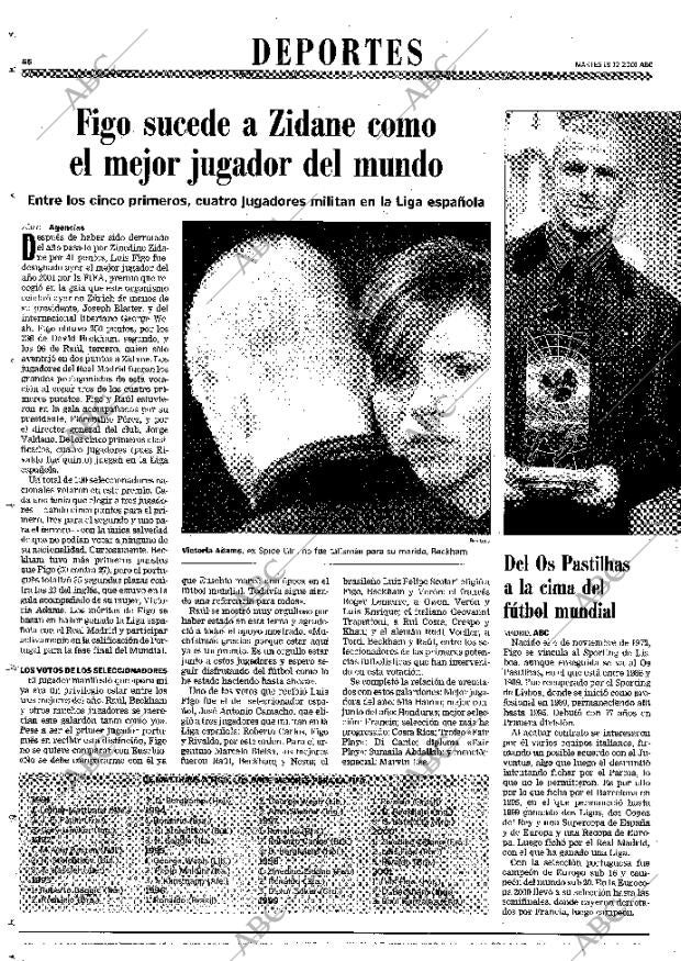 ABC MADRID 18-12-2001 página 66