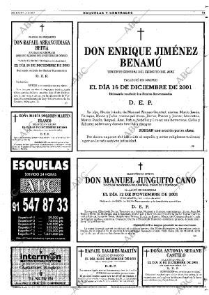 ABC MADRID 18-12-2001 página 73