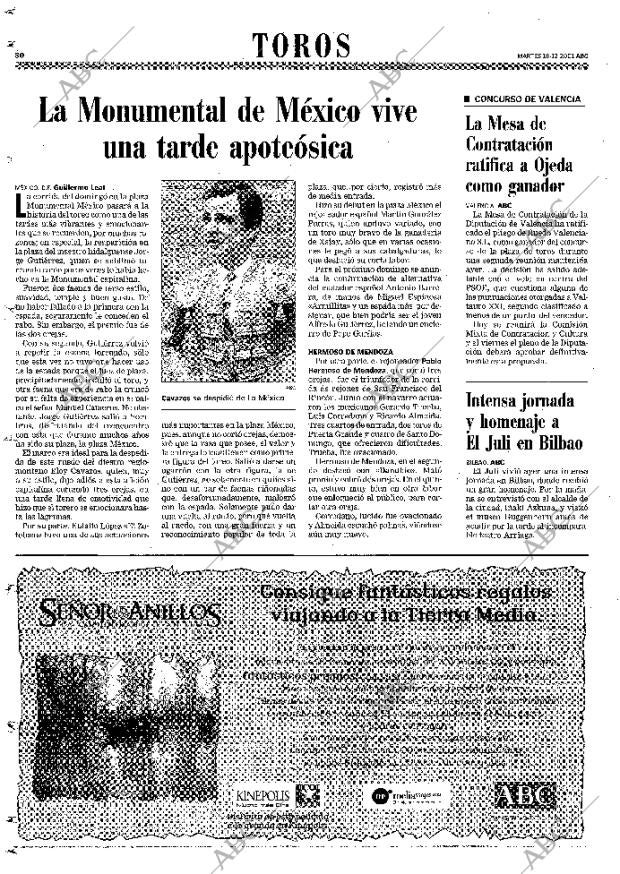 ABC MADRID 18-12-2001 página 80