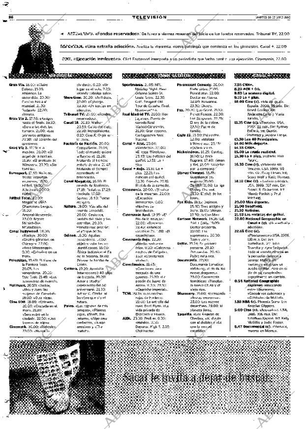 ABC MADRID 18-12-2001 página 86