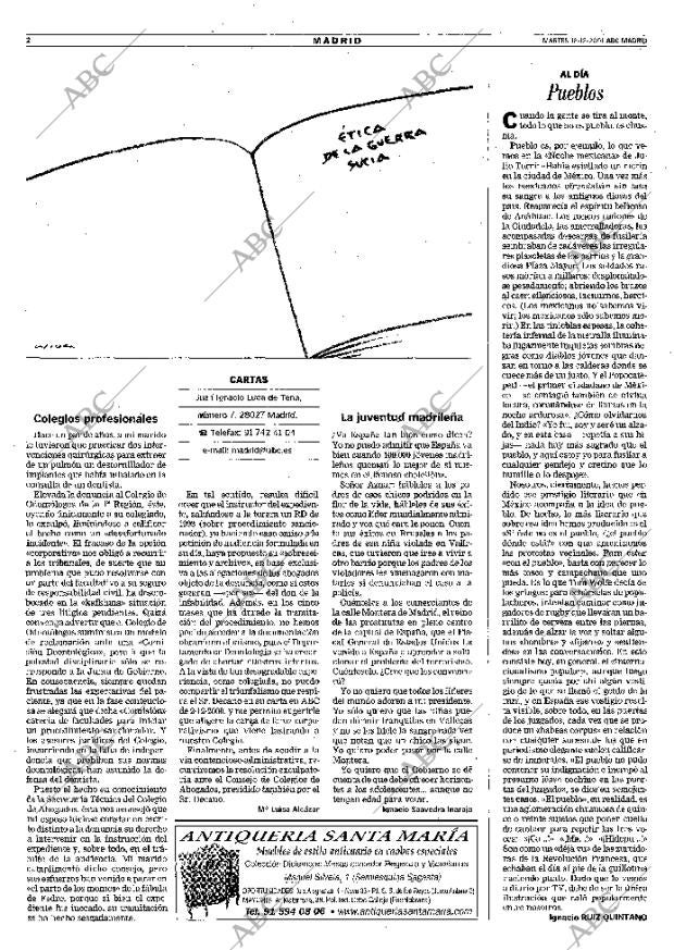 ABC MADRID 18-12-2001 página 90