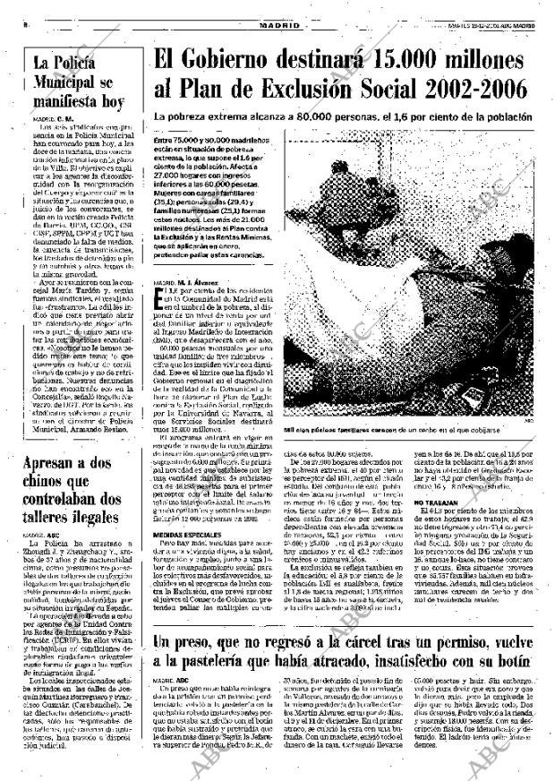 ABC MADRID 18-12-2001 página 96