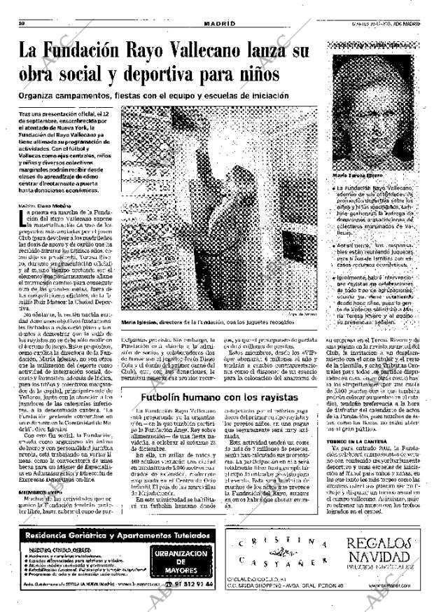 ABC MADRID 18-12-2001 página 98