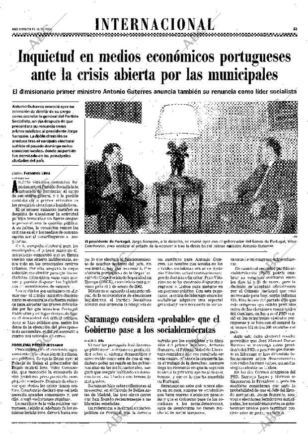 ABC MADRID 19-12-2001 página 33