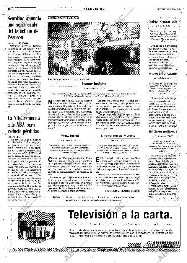 ABC MADRID 19-12-2001 página 80