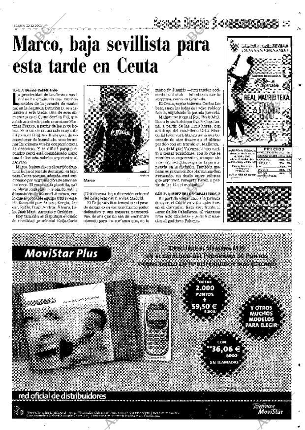ABC SEVILLA 22-12-2001 página 111