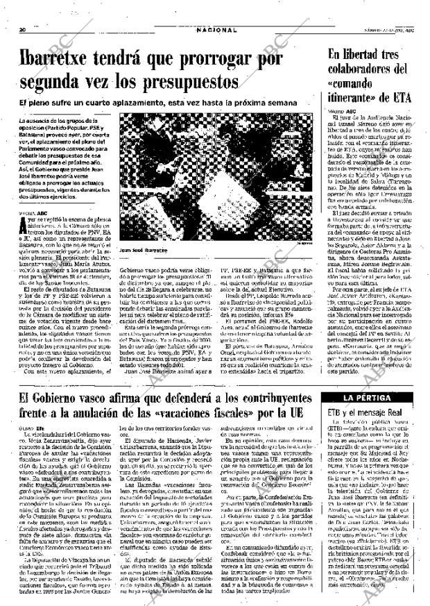 ABC SEVILLA 22-12-2001 página 20