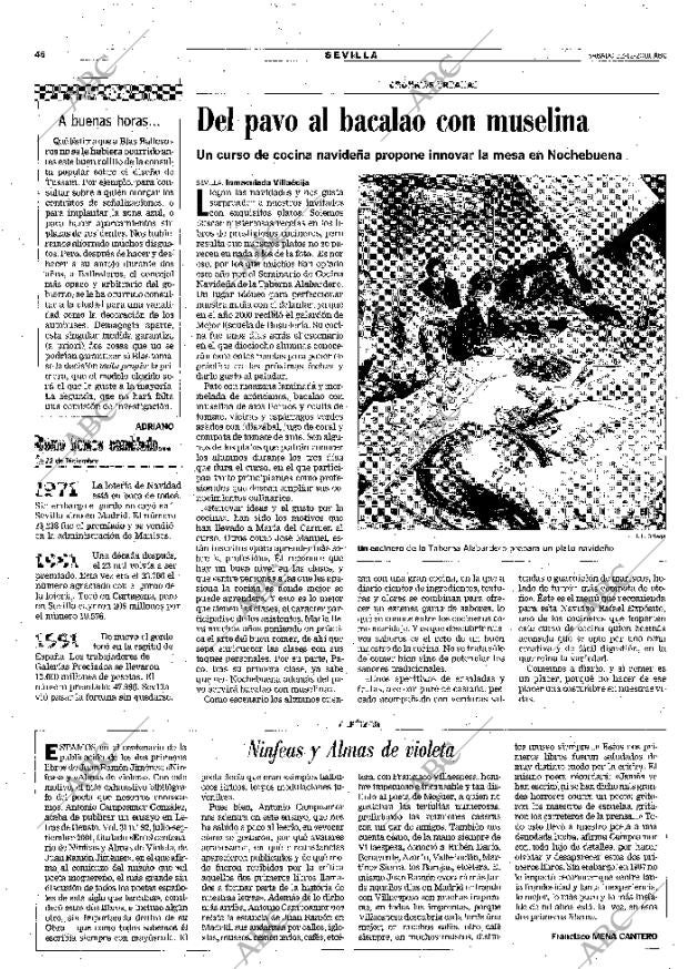 ABC SEVILLA 22-12-2001 página 46