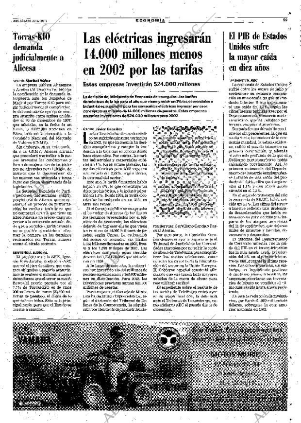 ABC SEVILLA 22-12-2001 página 59