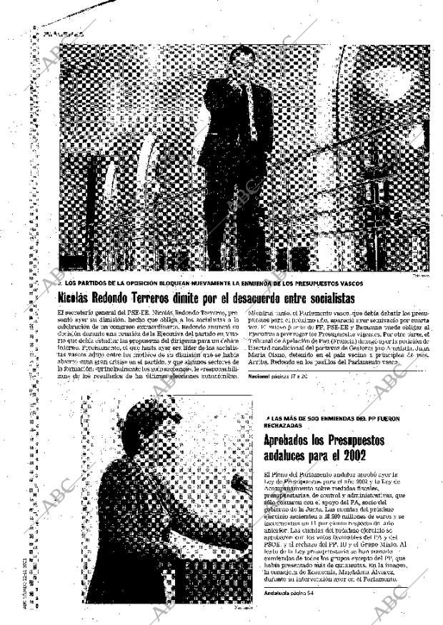 ABC SEVILLA 22-12-2001 página 6