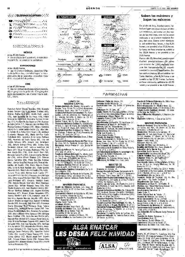 ABC MADRID 24-12-2001 página 100