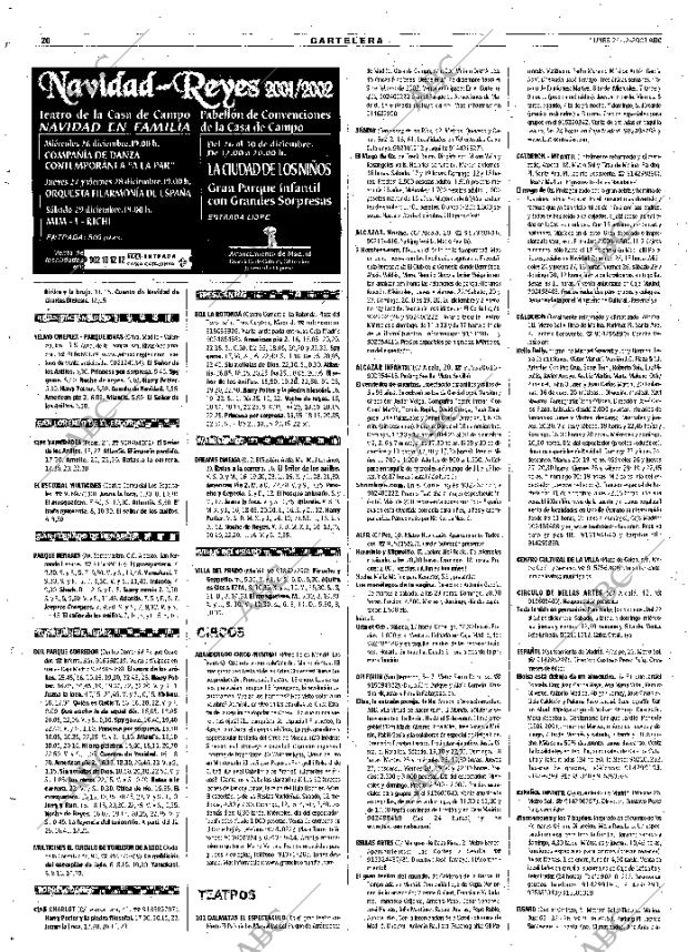 ABC MADRID 24-12-2001 página 108