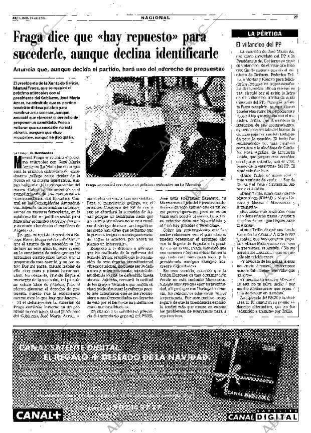 ABC MADRID 24-12-2001 página 27