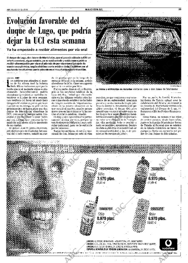 ABC MADRID 27-12-2001 página 25