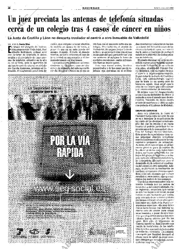 ABC MADRID 27-12-2001 página 38