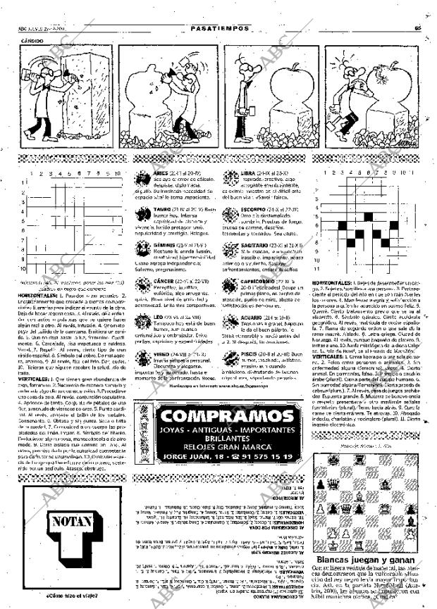 ABC MADRID 27-12-2001 página 65