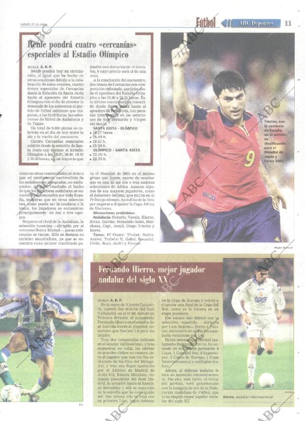 ABC SEVILLA 27-12-2001 página 103