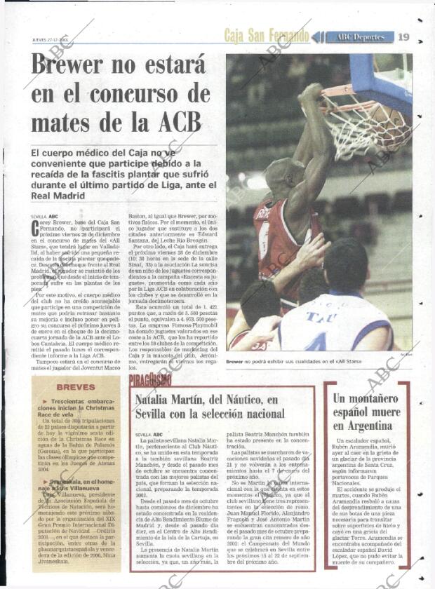 ABC SEVILLA 27-12-2001 página 111