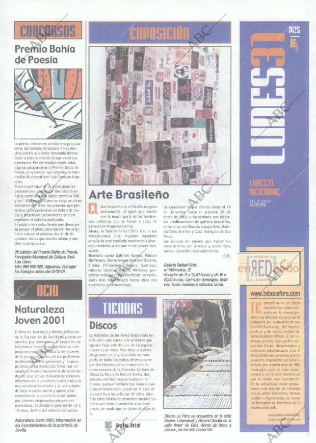 ABC SEVILLA 27-12-2001 página 137