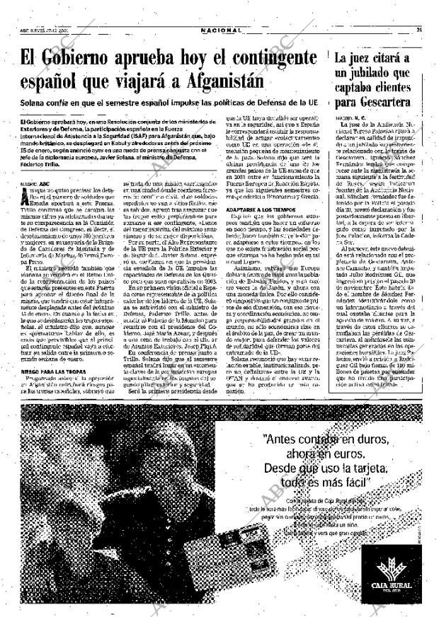 ABC SEVILLA 27-12-2001 página 21