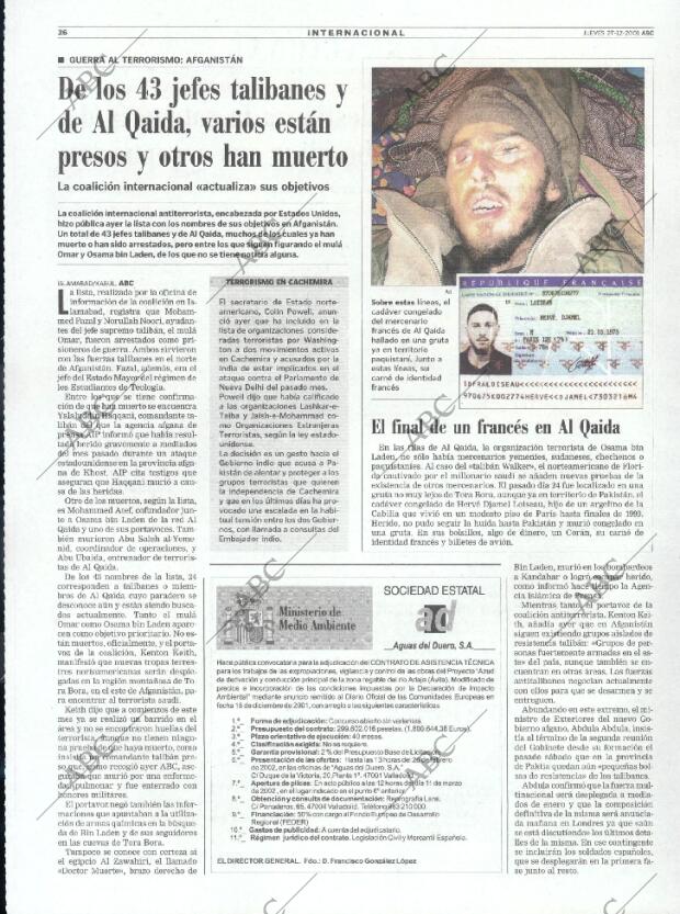 ABC SEVILLA 27-12-2001 página 26