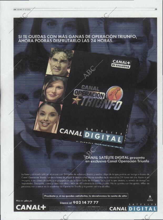 ABC SEVILLA 27-12-2001 página 39