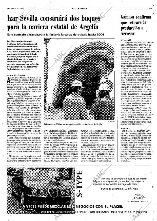 ABC SEVILLA 27-12-2001 página 59