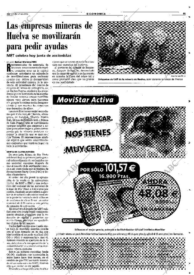 ABC SEVILLA 27-12-2001 página 61