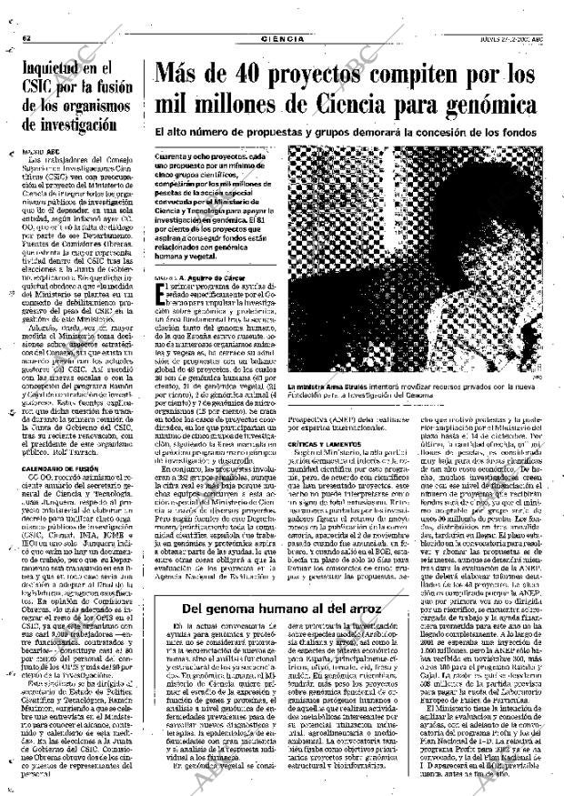 ABC SEVILLA 27-12-2001 página 62