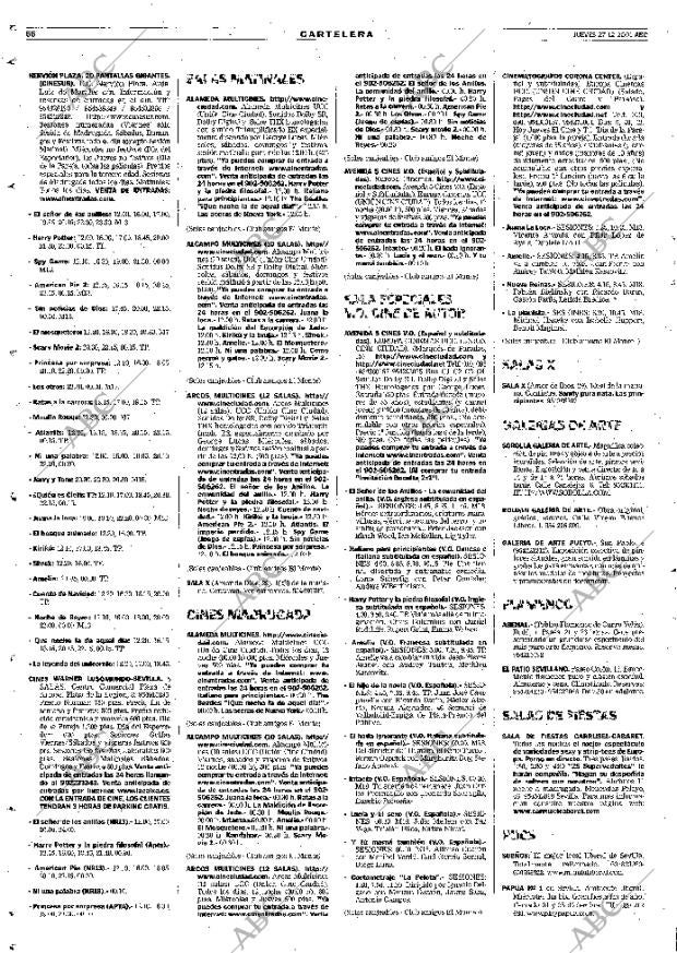 ABC SEVILLA 27-12-2001 página 66