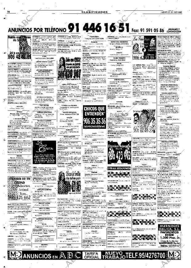 ABC SEVILLA 27-12-2001 página 74