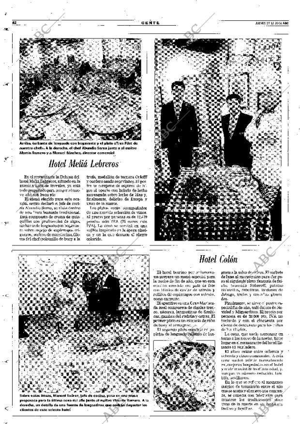 ABC SEVILLA 27-12-2001 página 82