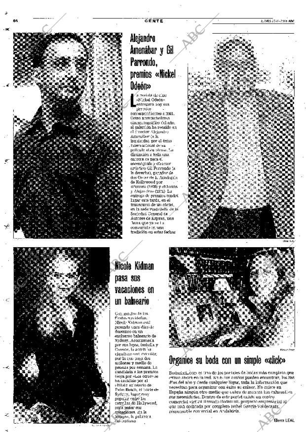 ABC SEVILLA 27-12-2001 página 84